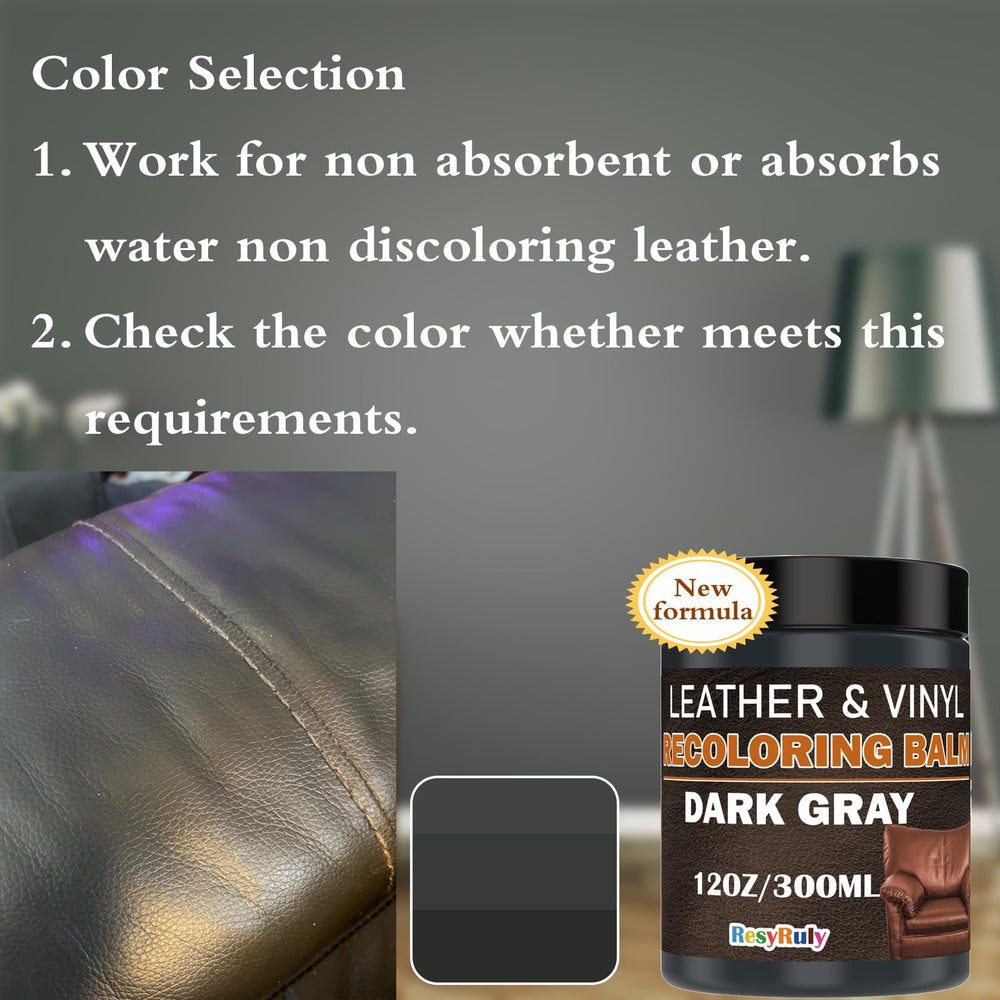 Resyruly balm on gloves and purses rejuvenates smooth leather surfaces.