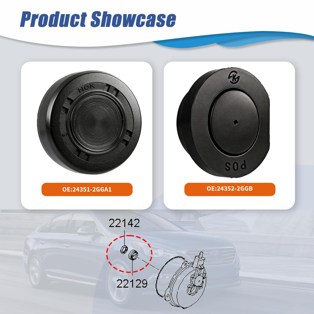 Retepif round cam seal plug detail highlighting vacuum seating and dirt protection.