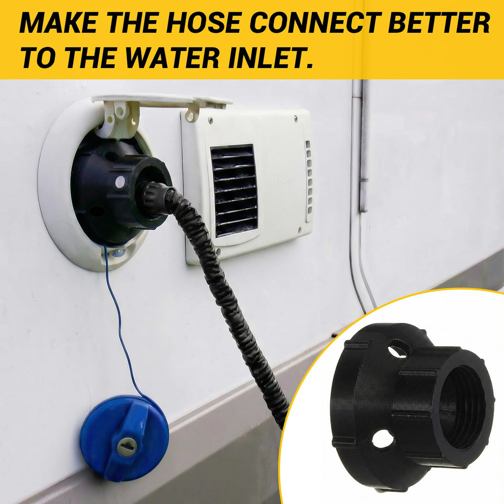 Retisee water fill adapter with leak-proof connection prevents spills