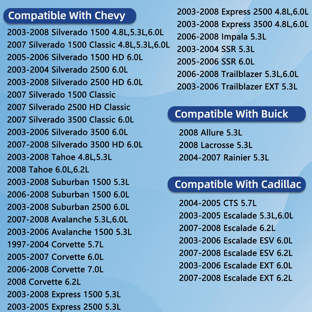 RETOMEY TLD1846A GM Chevy Cadillac compatibility overview