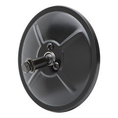 RETRAC black steel mirror body adds durability and a professional look.