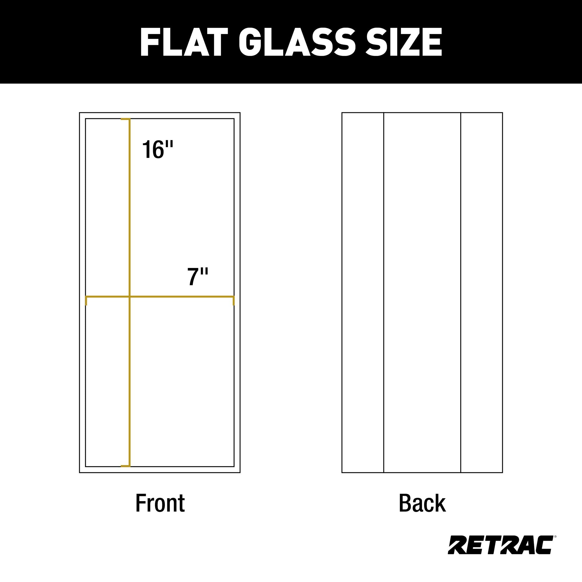RETRAC 610301 stainless steel construction with polished finish for durability and professional look