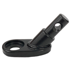 Retrospec rover trailer coupler attachment on rear axle for secure towing.