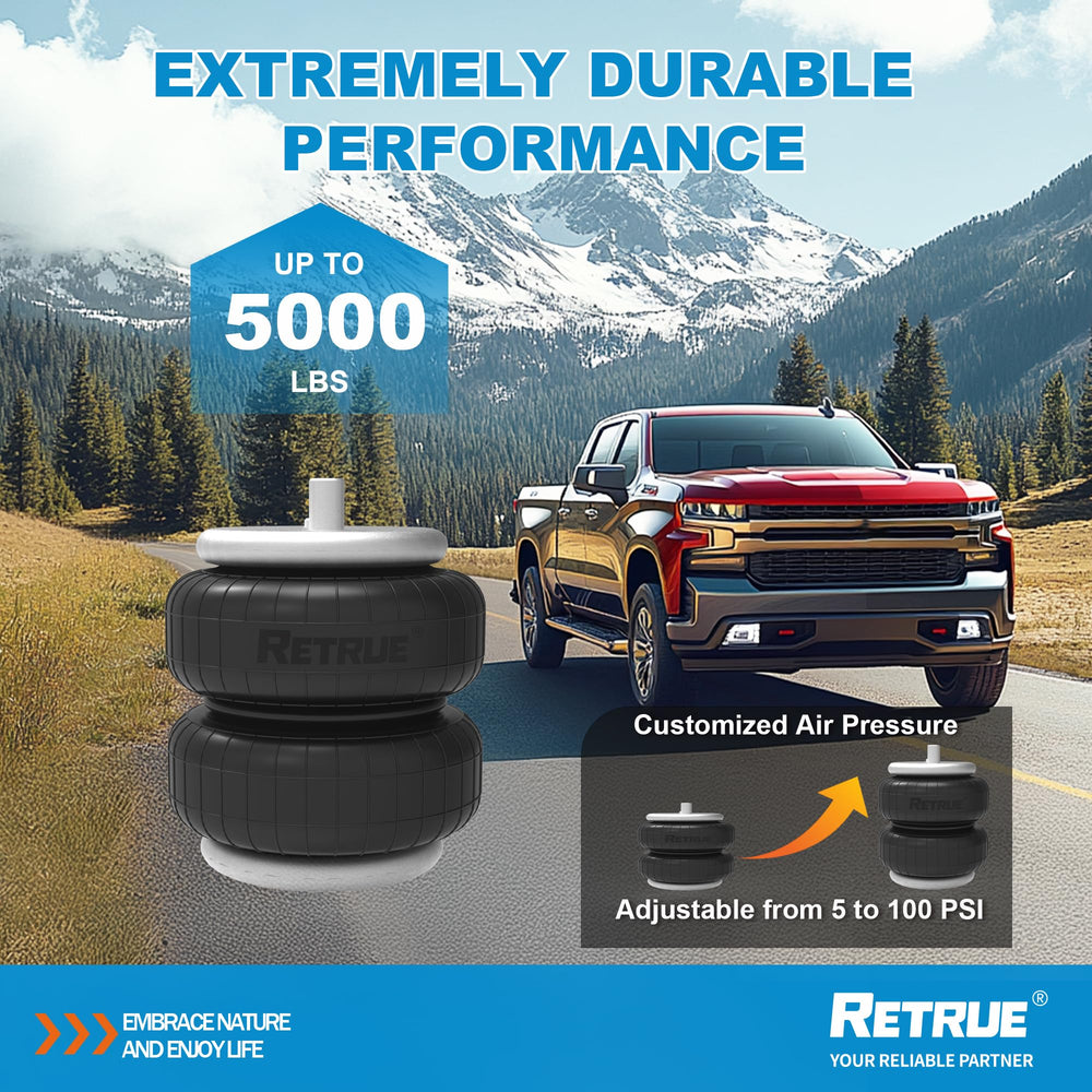RETRUE compatible with 2019-2026 Silverado and Sierra models for versatile towing.
