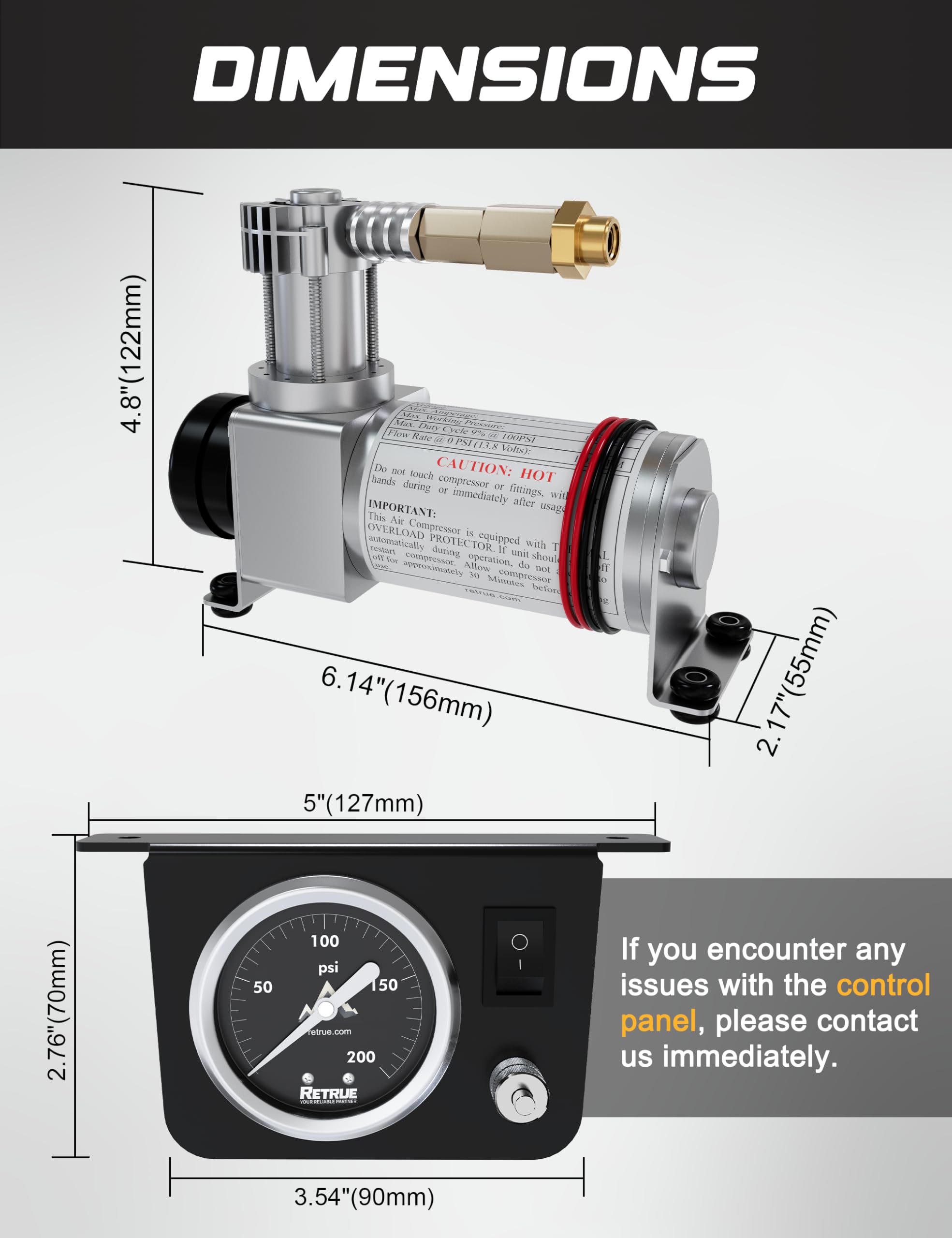 Retrue airbag suspension kit installed on a truck for a smoother ride