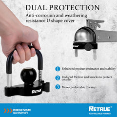 RETRUE aluminum body with high strength steel construction for robust protection