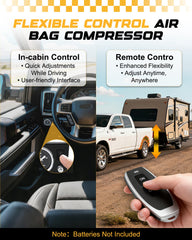 RETRUE control panel inside cab for easy ride adjustments.
