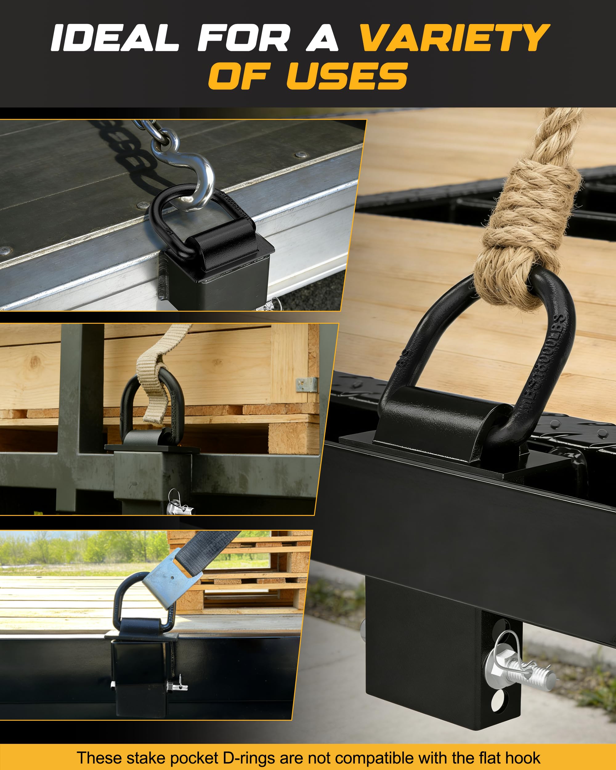RETRUE galvanized steel construction withstands heavy loads and rugged use.