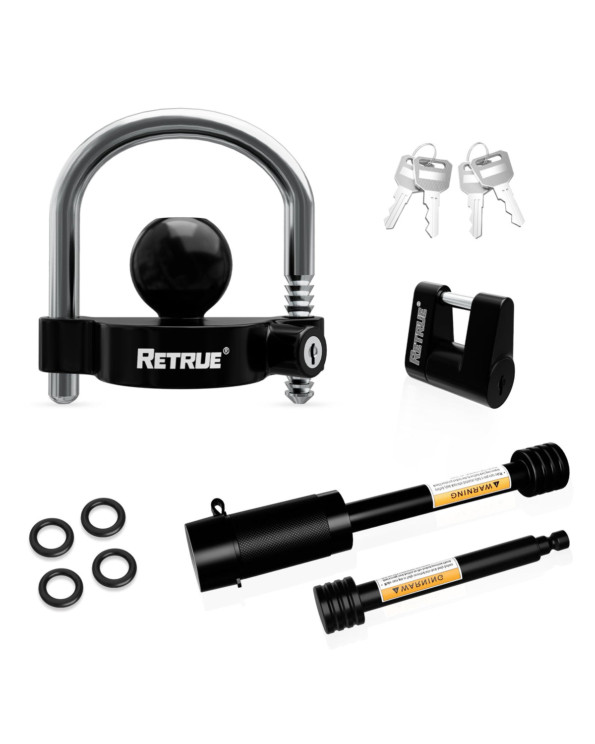 RETRUE universal coupler lock with 11-position adjustability for versatile fit