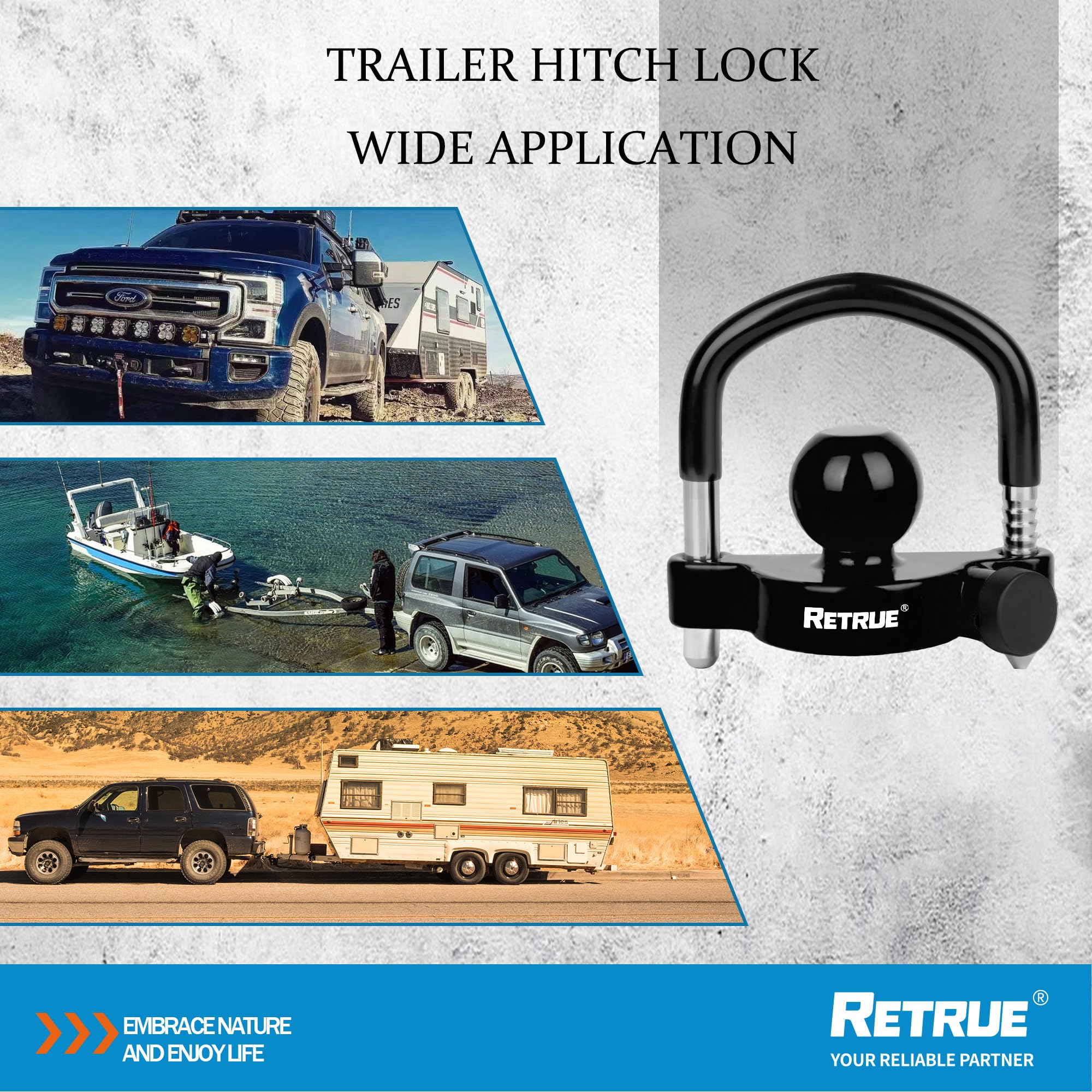 RETRUE includes two keys for convenient spare access