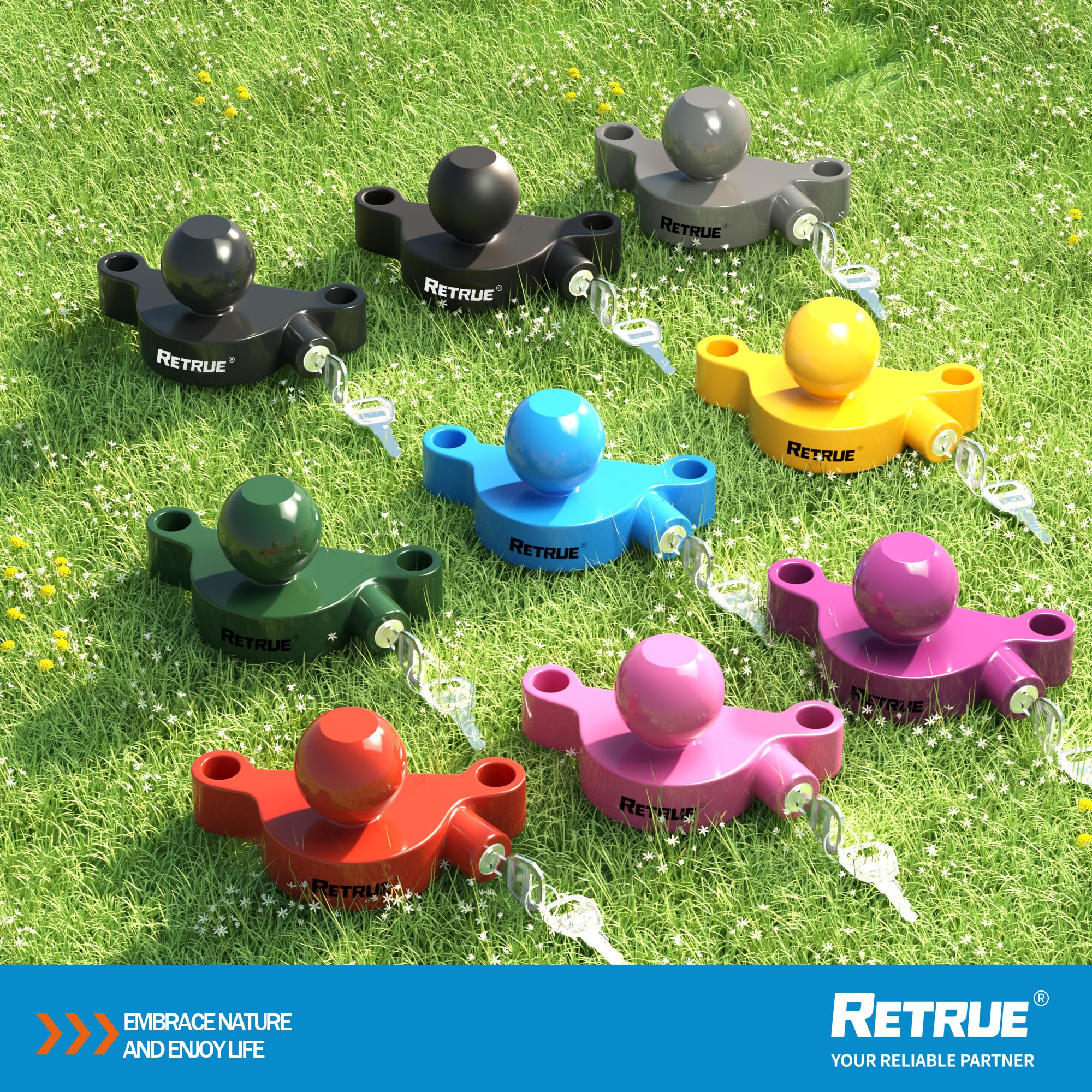 RETRUE aluminum body closeup highlights durable lightweight construction