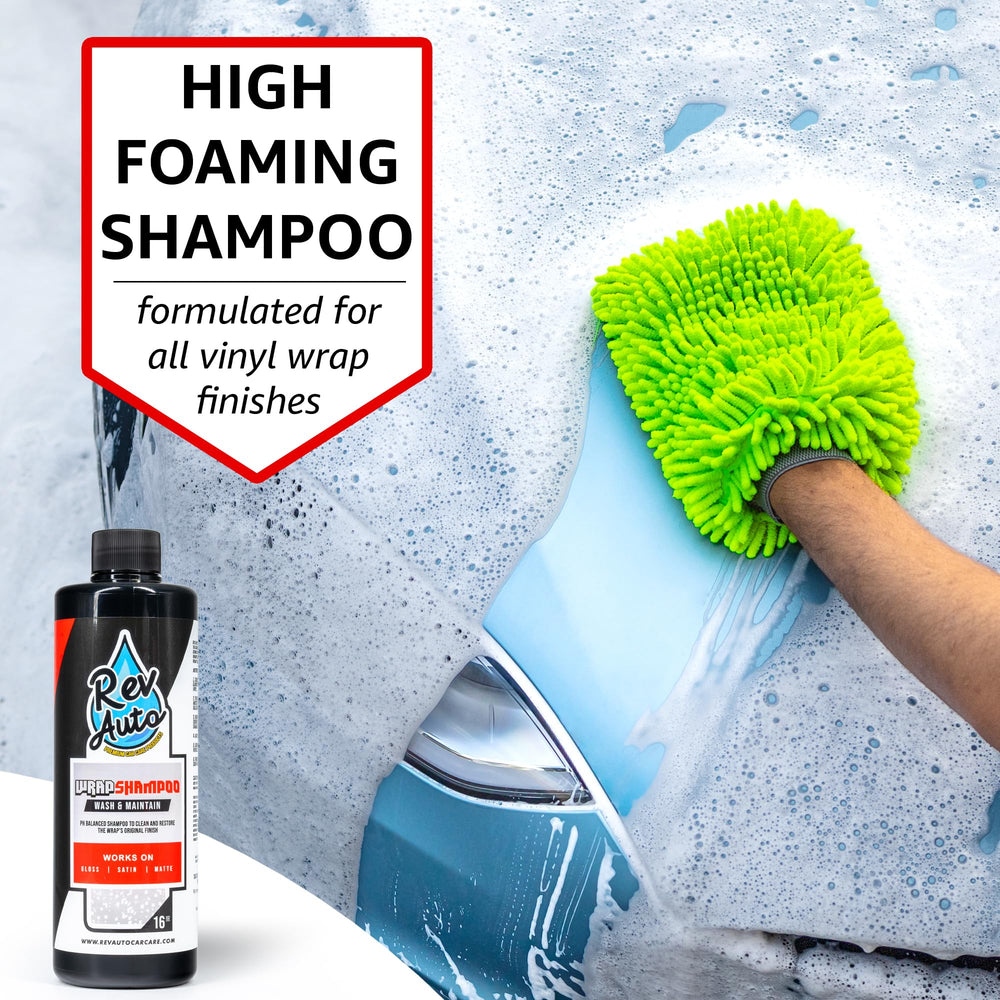Rev Auto light stain remover targets light marks on wraps