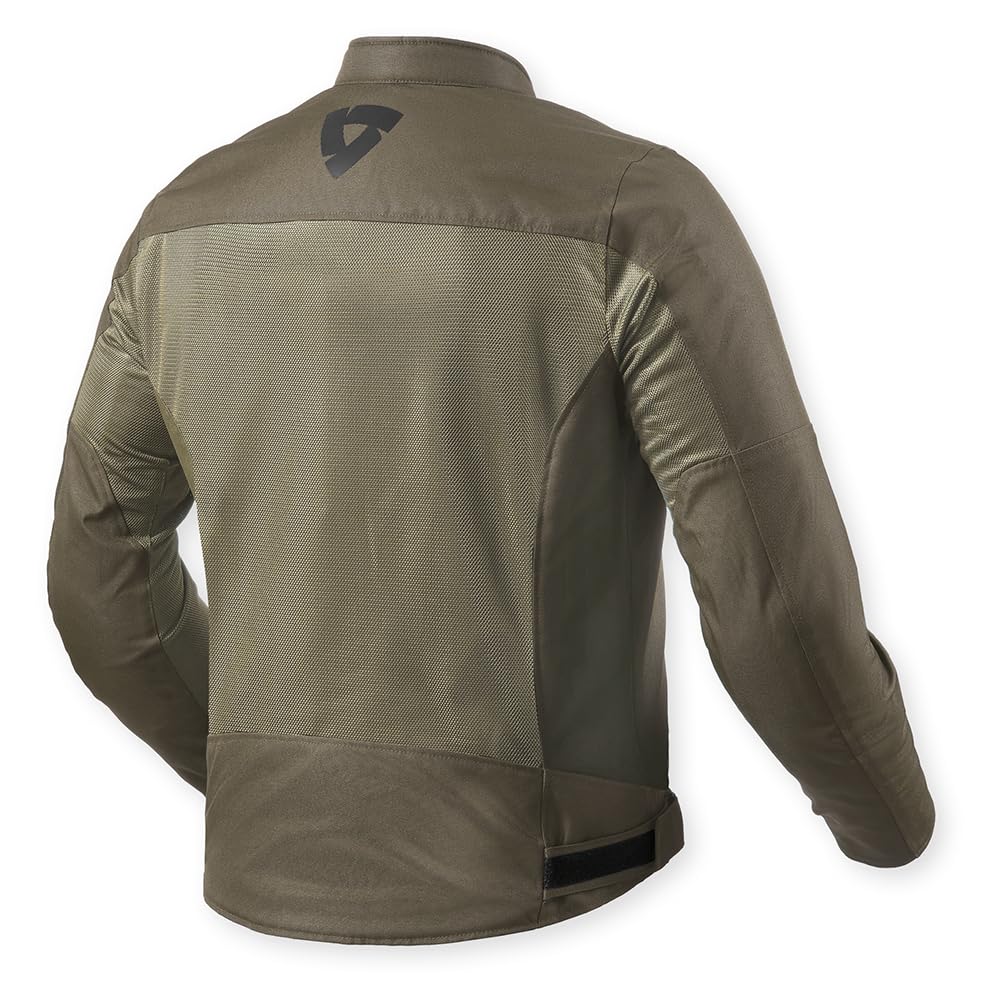 REV'IT! Eclipse 2 mesh jacket—back protector prep and durable 600D build