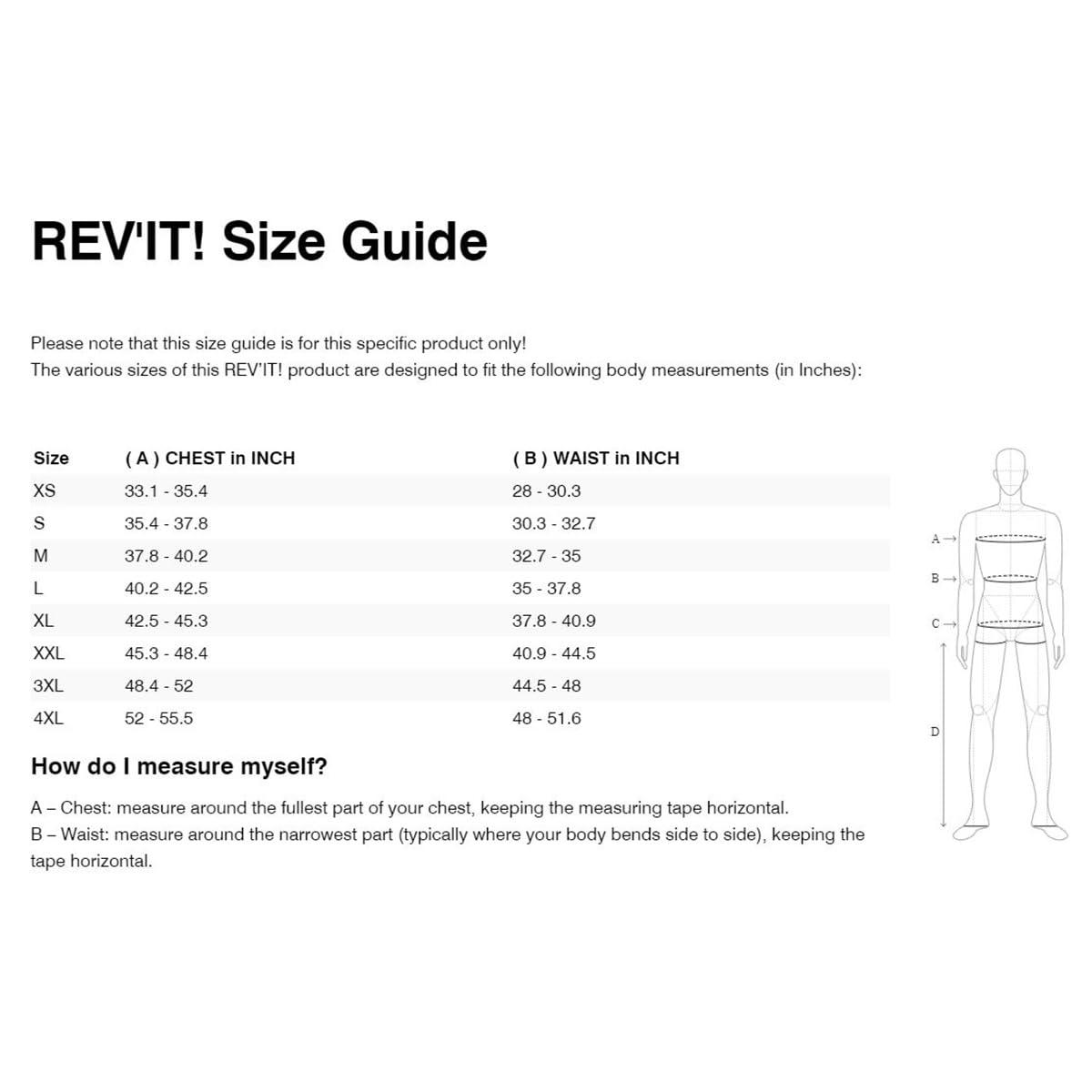 REV'IT! Eclipse 2 mesh jacket adjustable waist and cuffs for a personalized fit.
