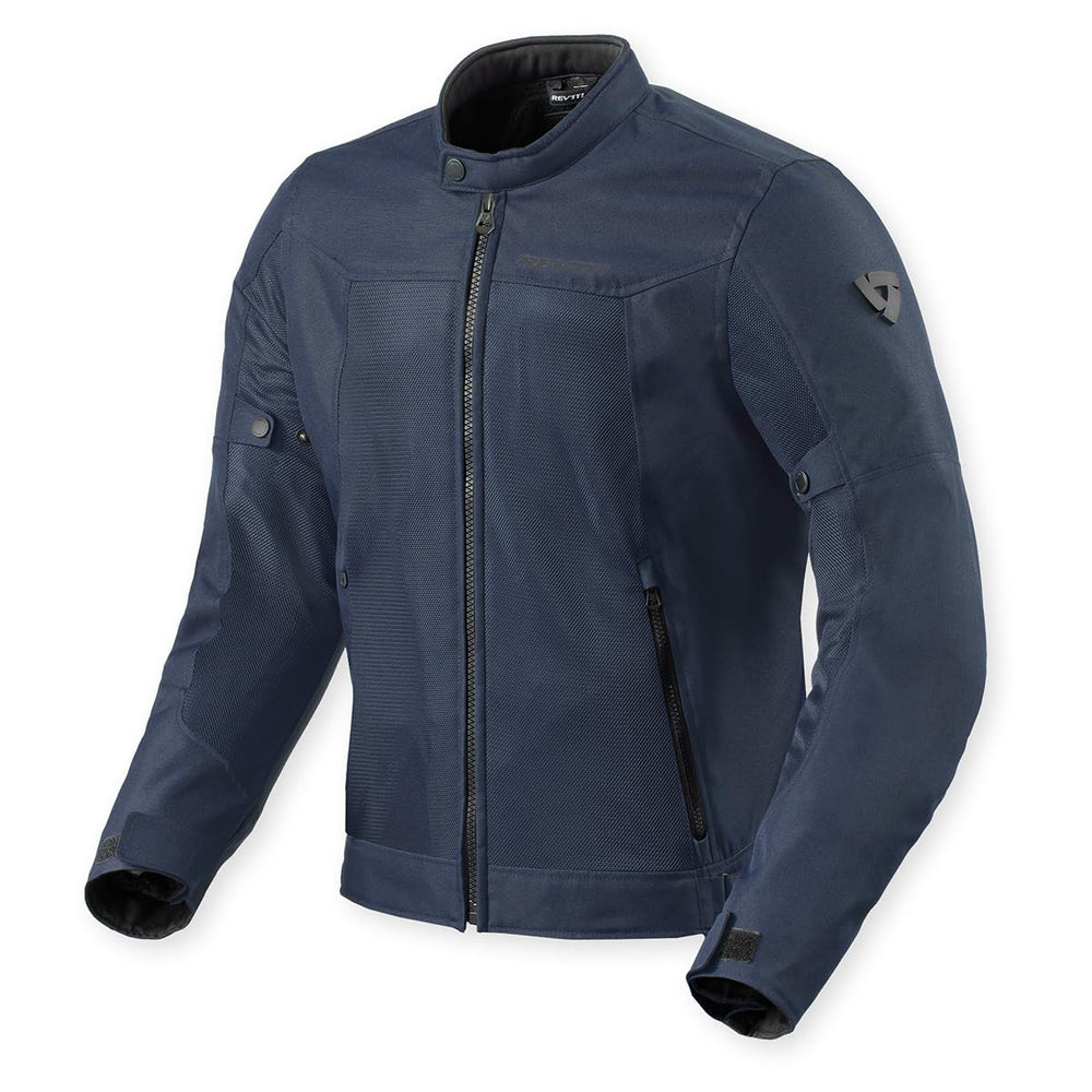 REV'IT! Eclipse 2 mesh jacket front view, breathable panels for urban riding