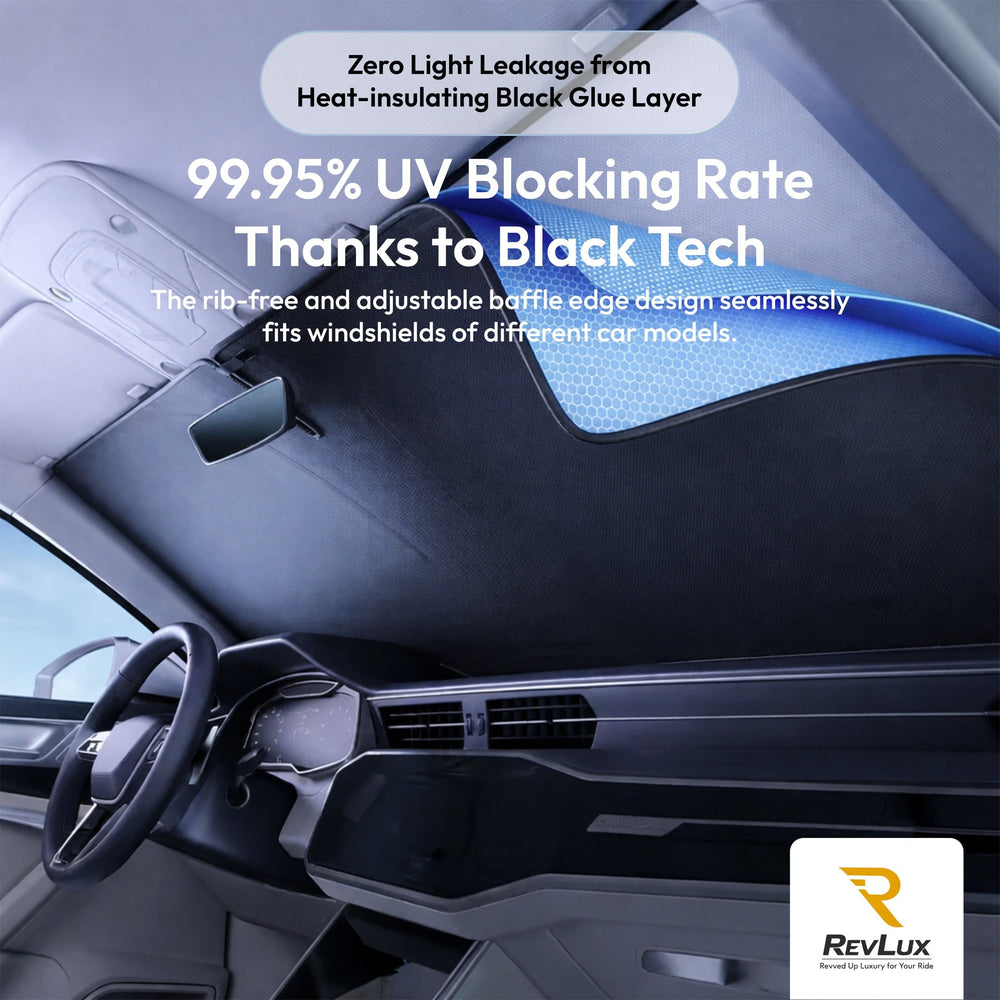 RevLux rib-free surface helps prevent interior scratches.