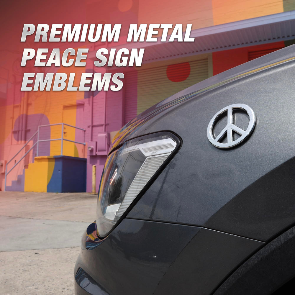 Revolution Car Badges black color option offers subtle personalization for any color trim.