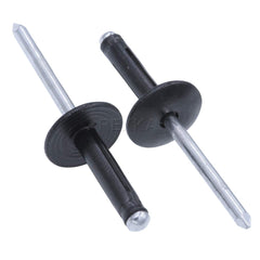 Rexka 30 pack aluminum rivets laid out for replacement