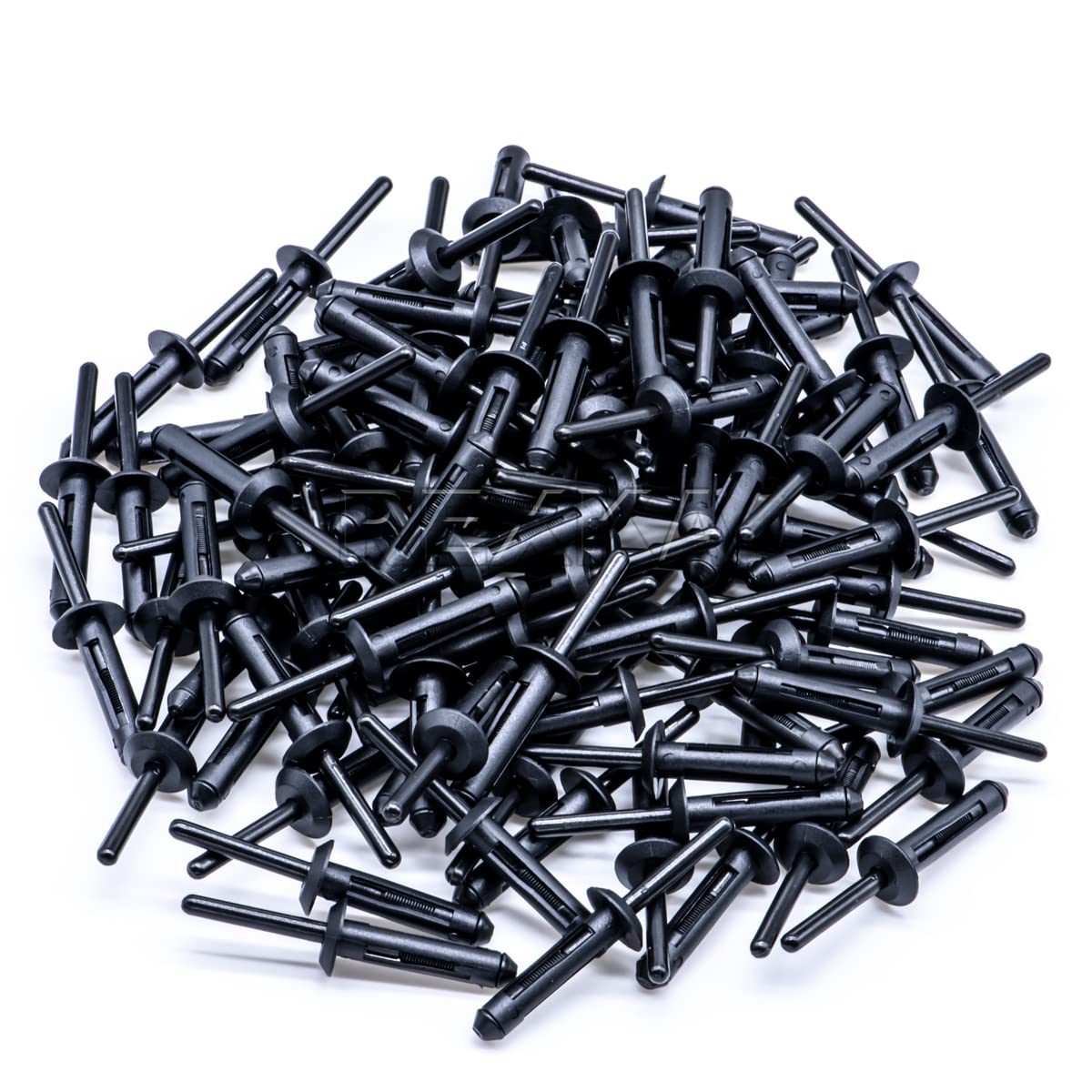 Rexka wheel-arch molding rivet simplifies trim and flare upgrades.