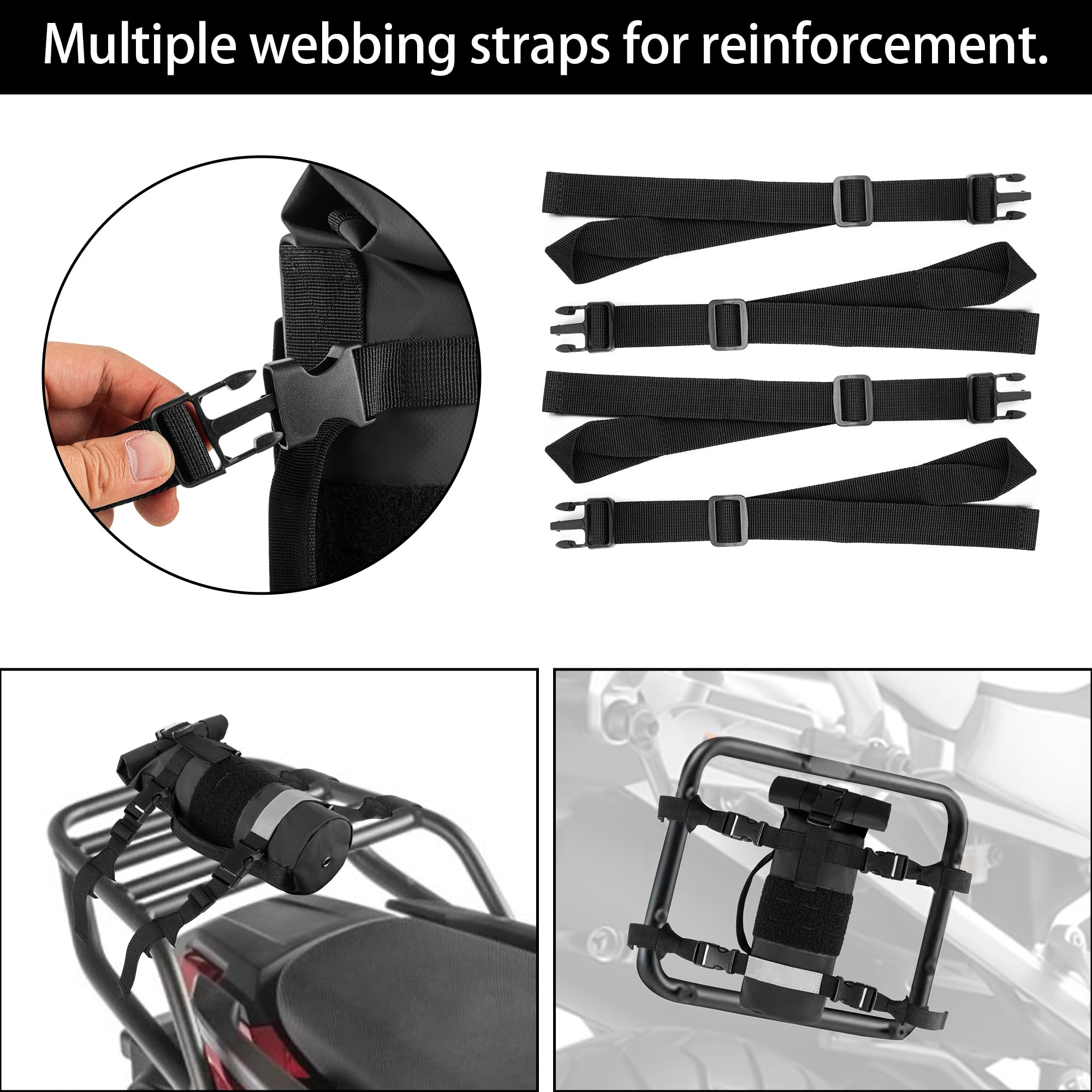 Rexmica reflective strip enhances visibility at night