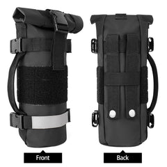 Rexmica waterproof PVC bottle pouch protects against rain and splashes