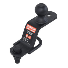 REYSUN 3-in-1 ATV/UTV hitch adapter ball enables easy trailer connection and stable towing.