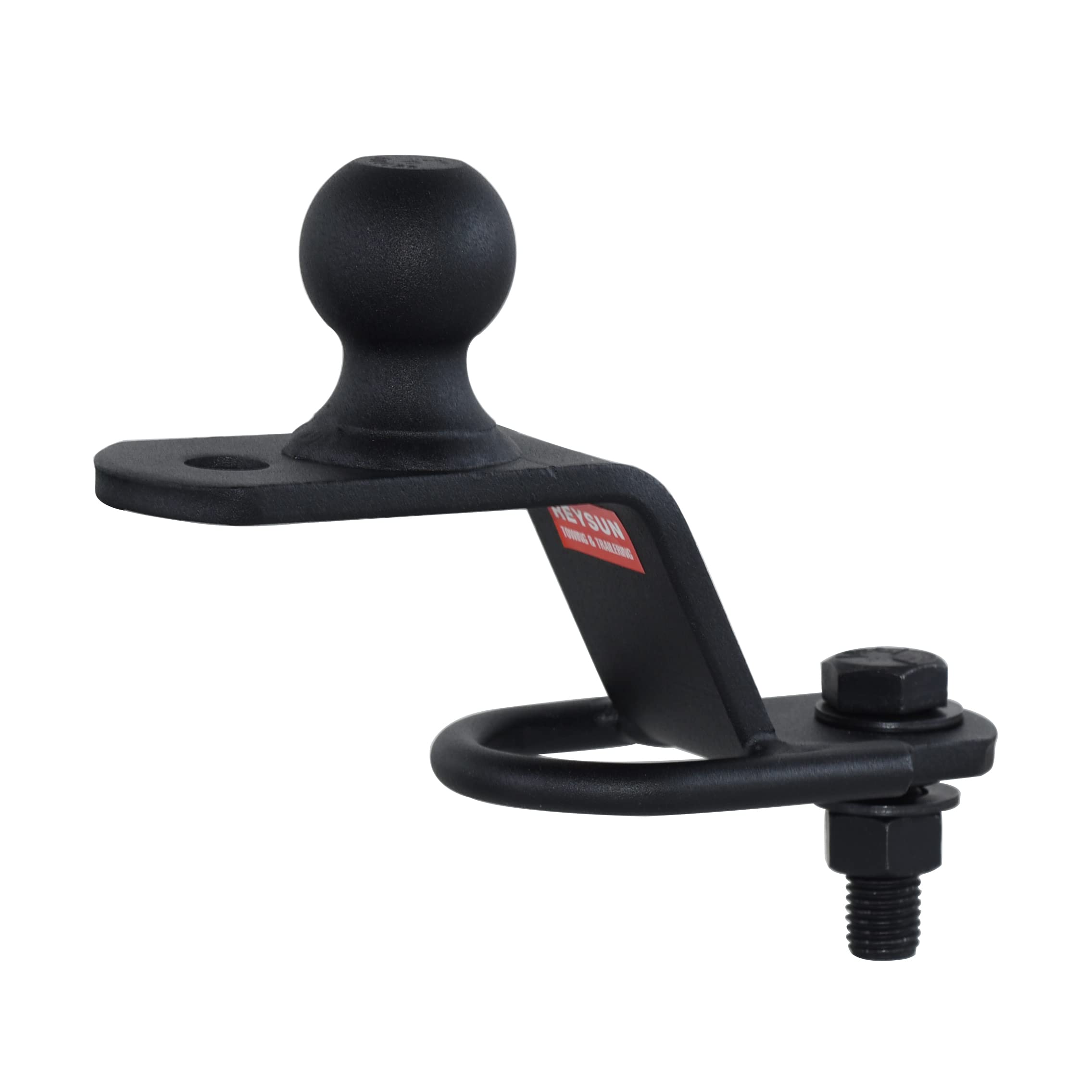 REYSUN hitch adapter hook-loop supports tow straps for quick on-trail recoveries.