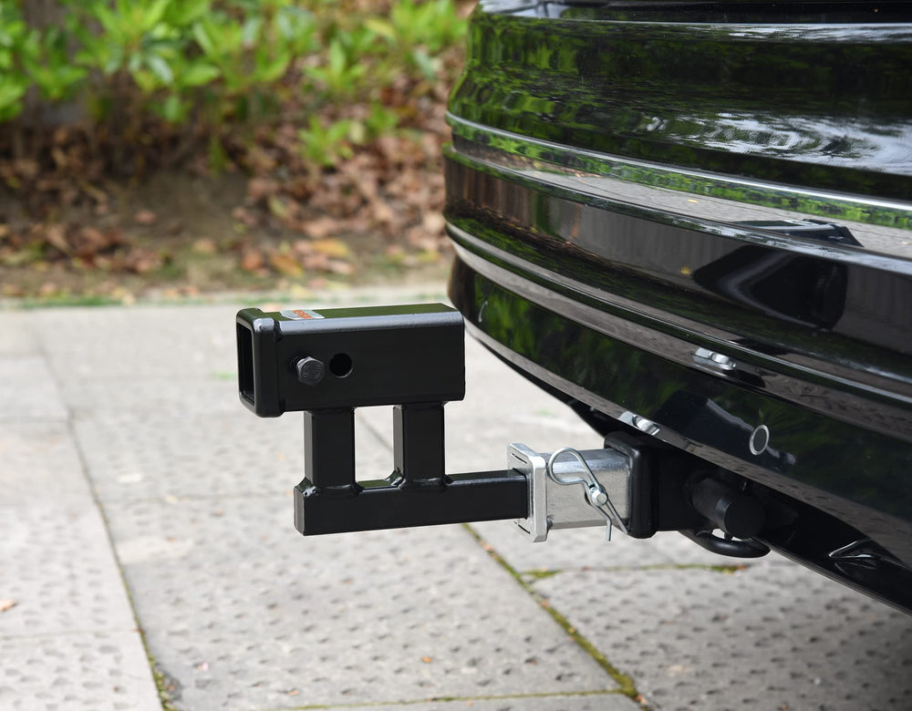 REYSUN 864125 black powder coat finish offers corrosion resistance for outdoor use.