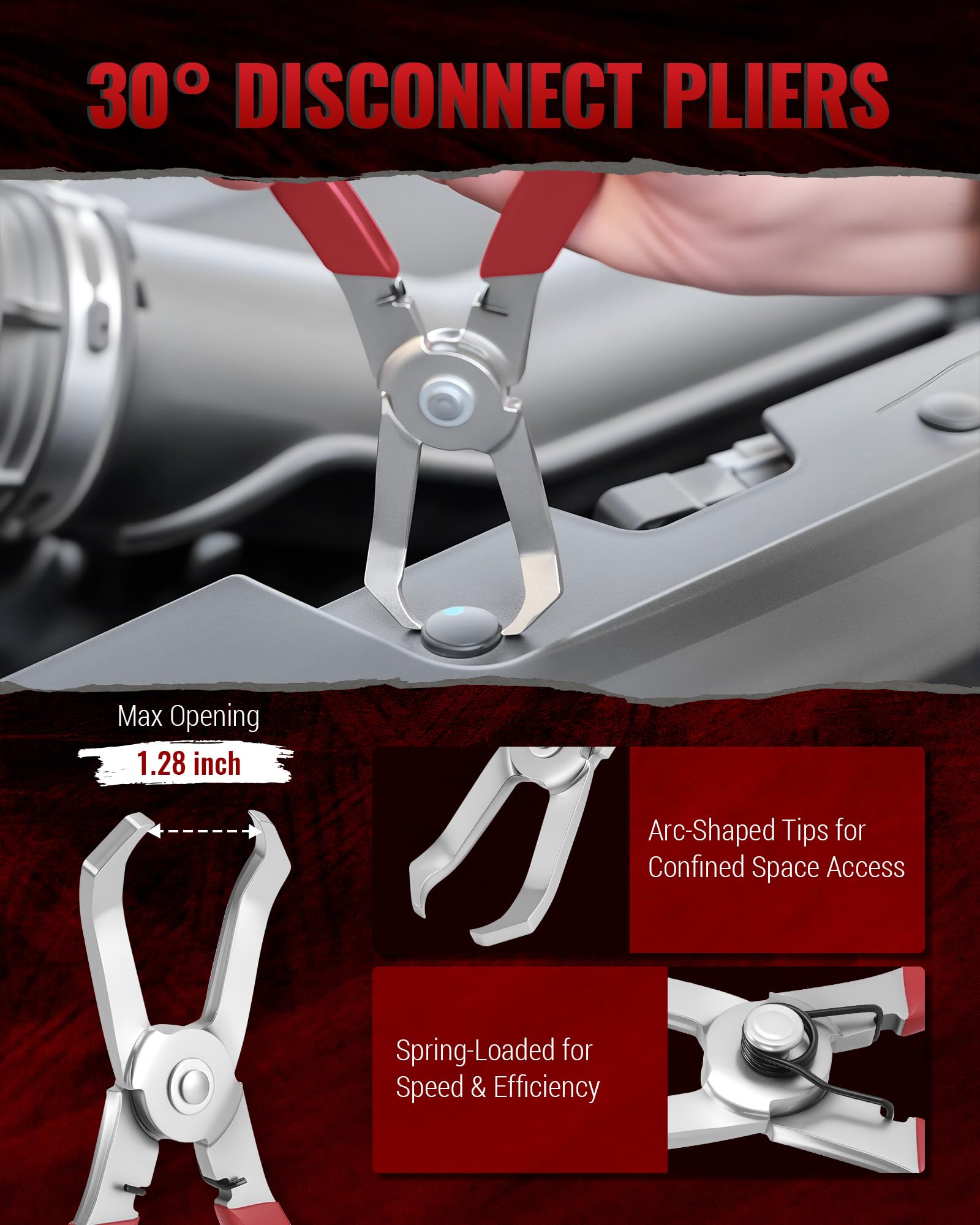 Reywoo electrical terminal separator double-ended for connectors