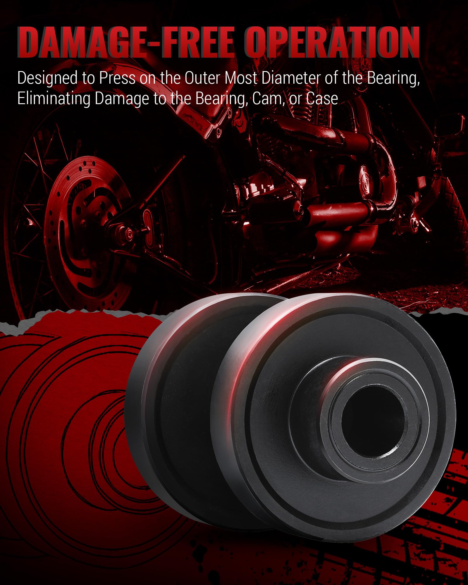 Reywoo expander dowel and removers included for secure bearing removal