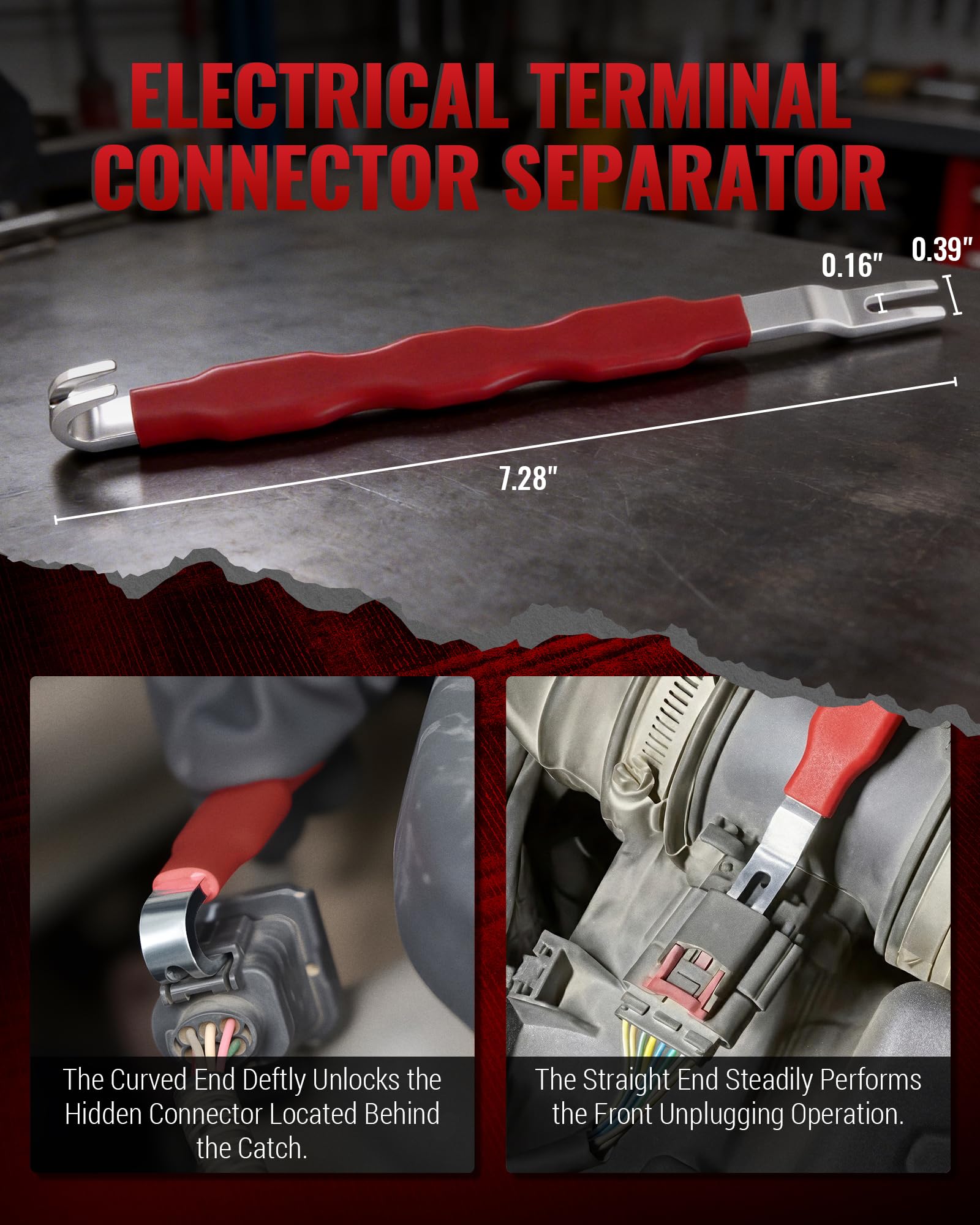 Reywoo grip pliers securely holding hoses during removal
