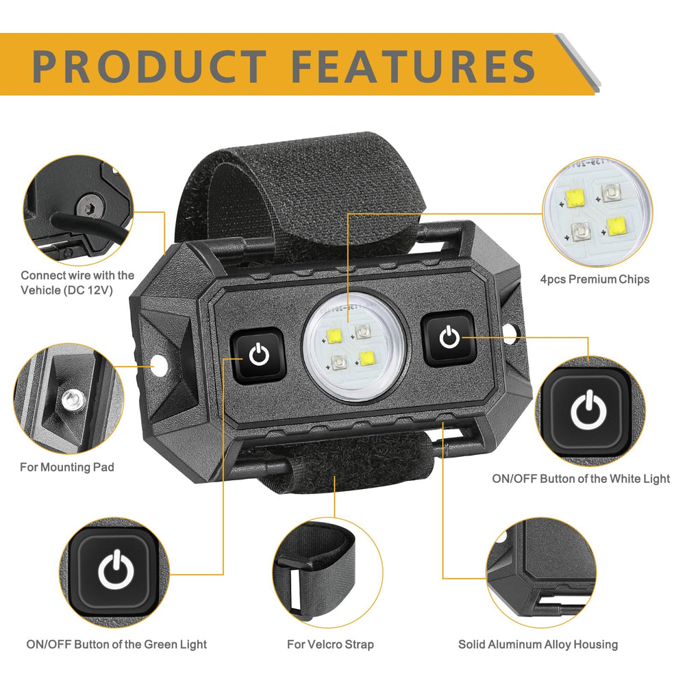 Rfroad Lighting supports 12V-24V systems for broad vehicle compatibility