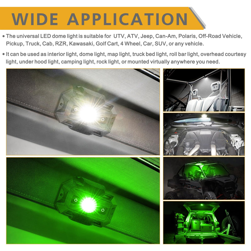 Rfroad Lighting interior dome light brightens cabins for quick map reading