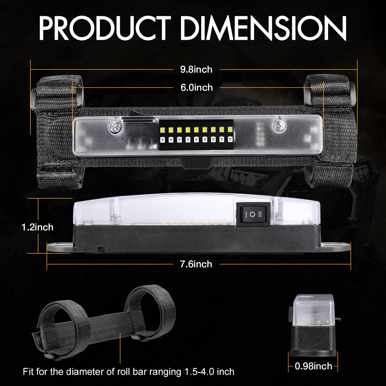 Rfroad Lighting IP68 waterproof and dustproof LED light for tough conditions.