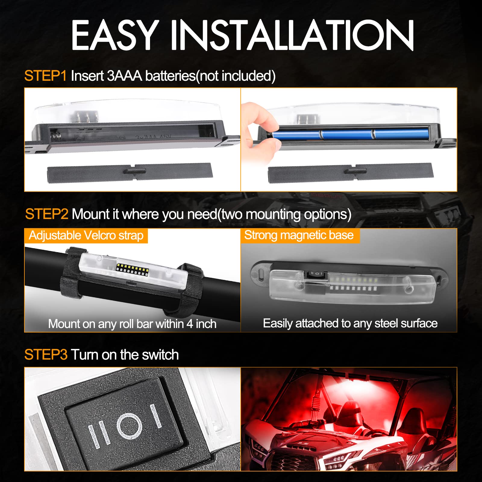 Rfroad Lighting portable camping emergency light ideal for on-the-go use.