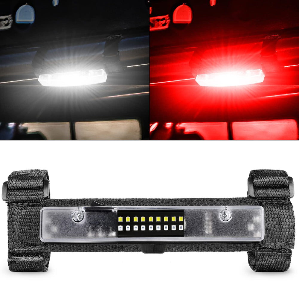 Rfroad Lighting UTV interior dome light mounted on roll bar for clear cabin illumination.