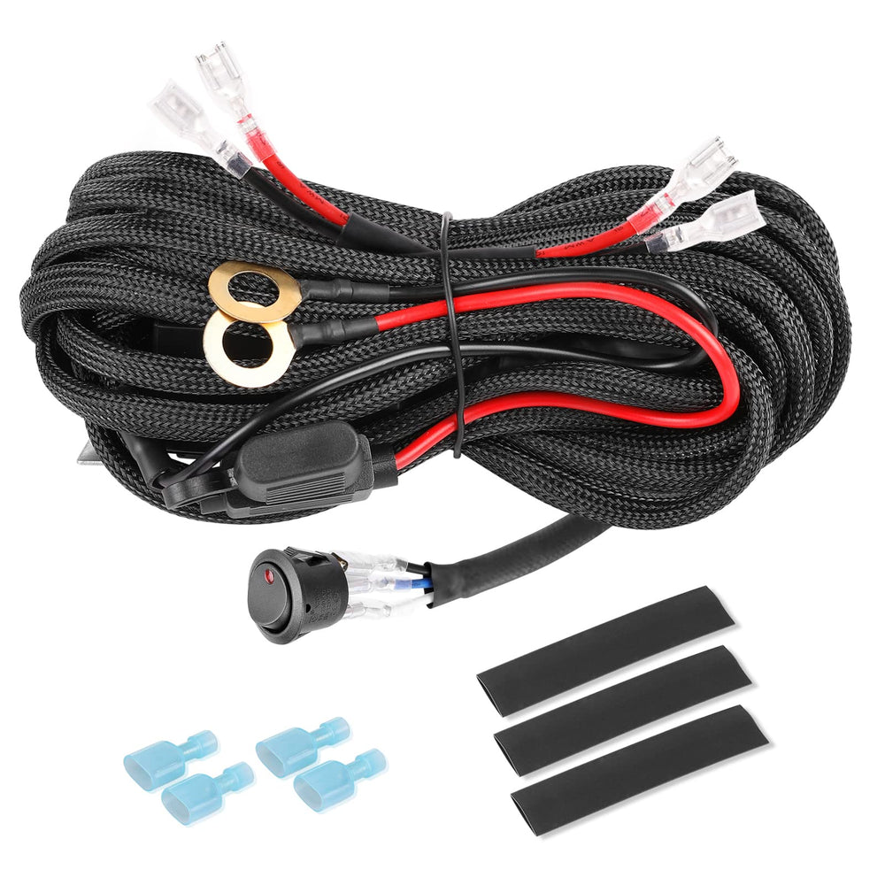 Rfroad Lighting two-lead wiring harness kit assembly for reliable LED connections