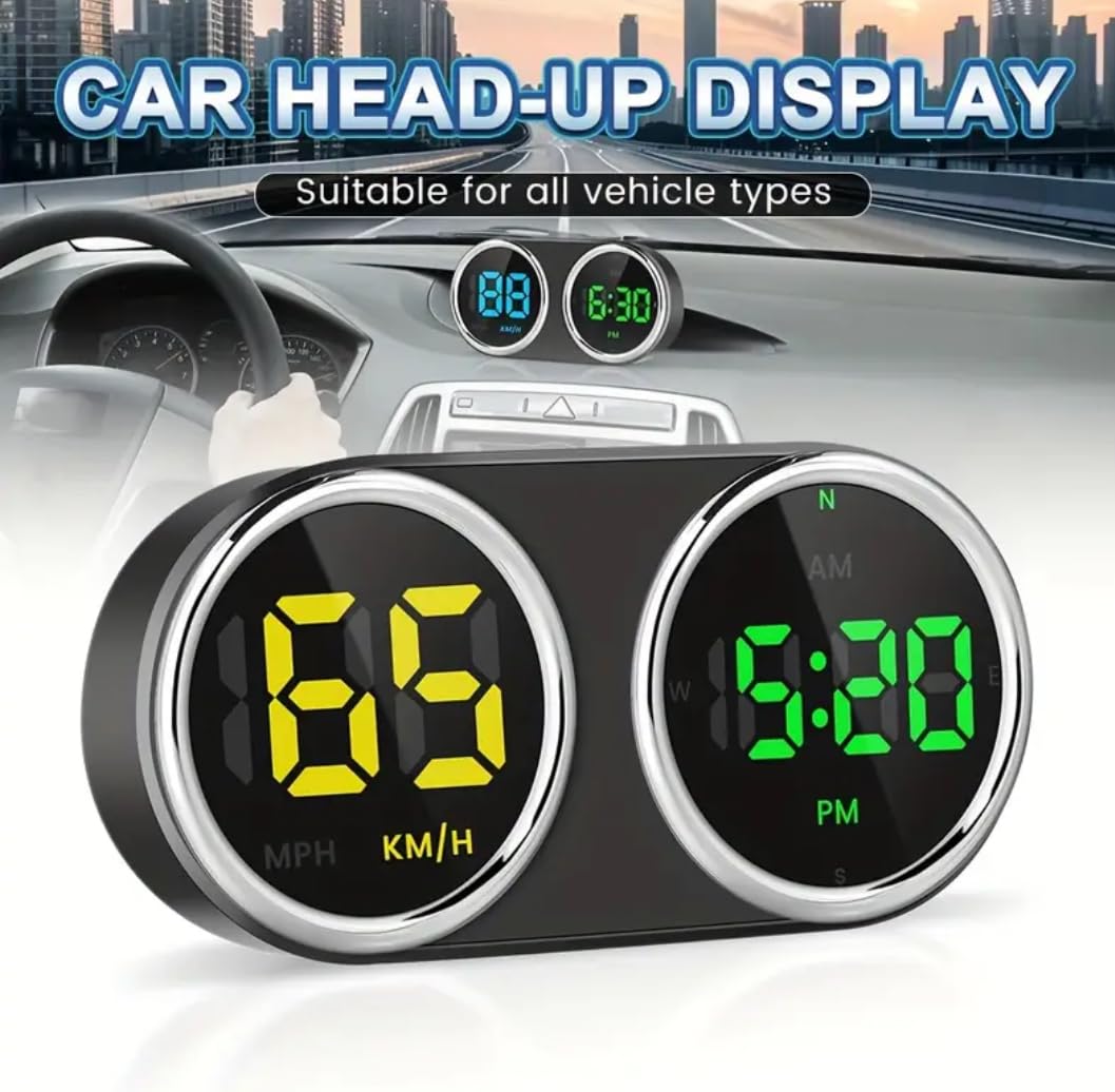 RGZOCT GPS HUD USB cable length 6.6 feet for flexible placement.
