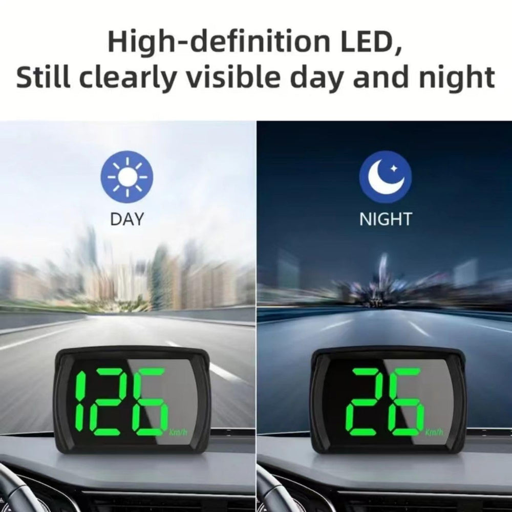 RGZOCT HUD plug-and-play design works with most vehicles.