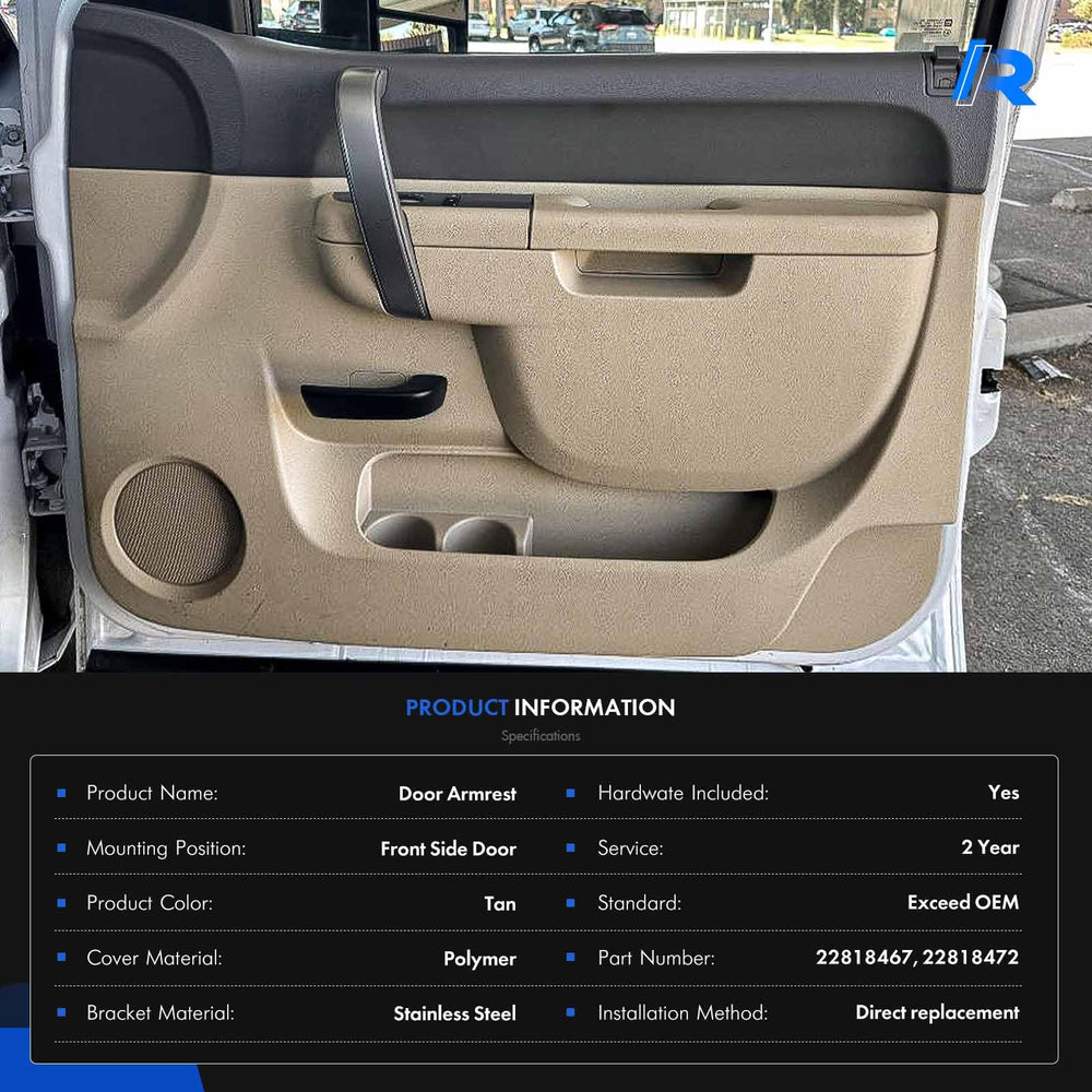 RHAOCZIYAUTO door-panel aesthetic upgrade for a refined look