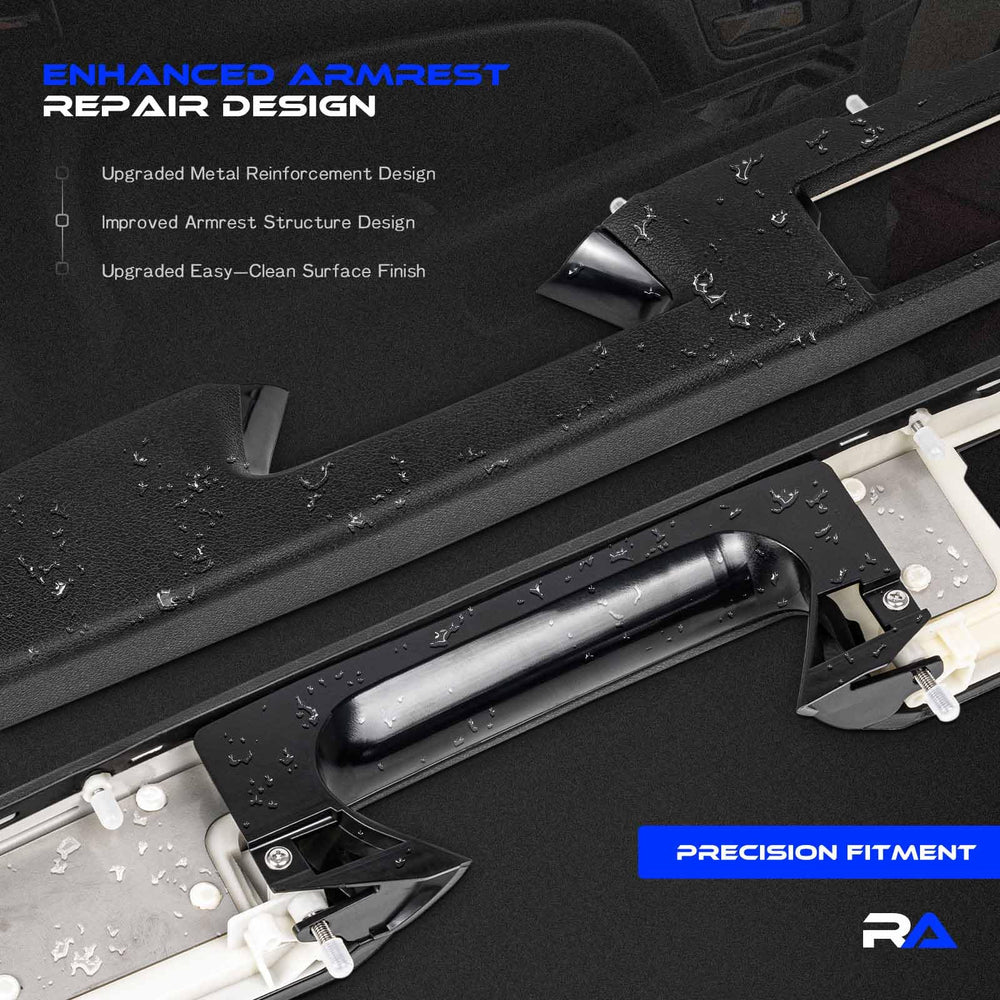 RHAOCZIYAUTO 80994 metal bracket adds durability to the armrest center.
