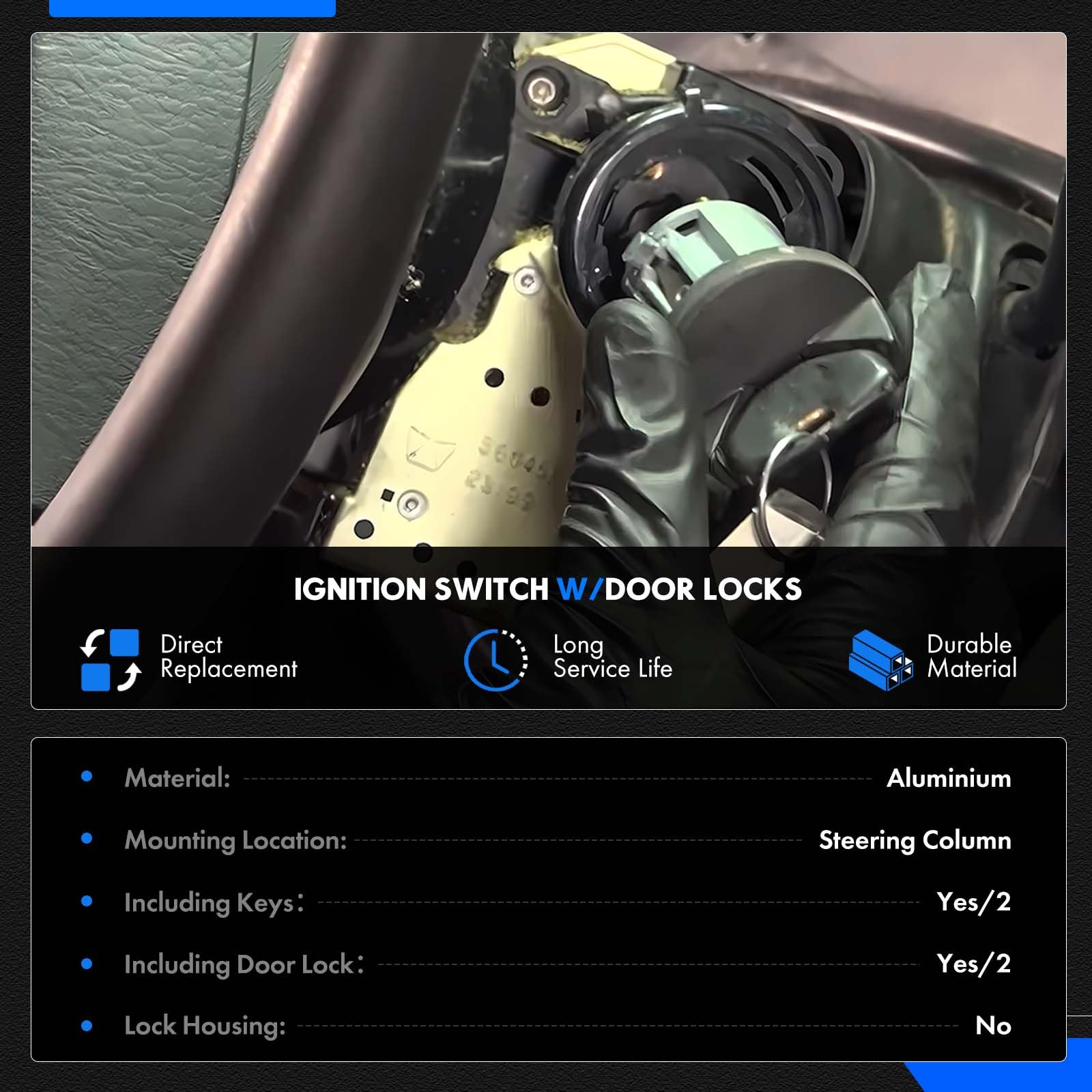 RHAOCZIYAUTO durable-material design with aluminum or brass core
