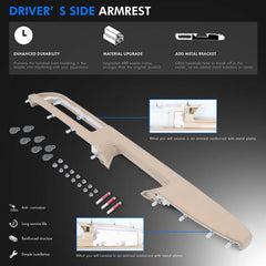 RHAOCZIYAUTO front driver door handle area showing refined interior fit