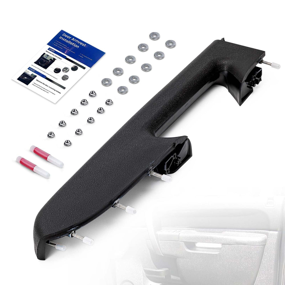 RHAOCZIYAUTO front-right armrest repair kit installed on Silverado/Sierra improves durability