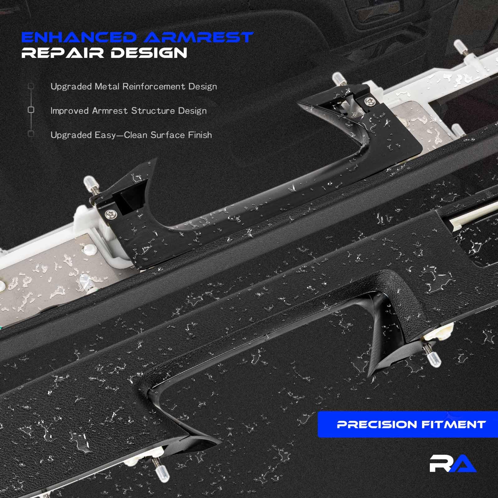 RHAOCZIYAUTO GMC Sierra Yukon armrest kit fits 2010-2014 models