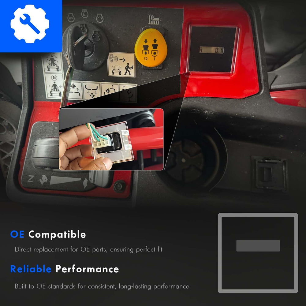 RHAOCZIYAUTO hour meter on XT3-GSE for simple maintenance scheduling