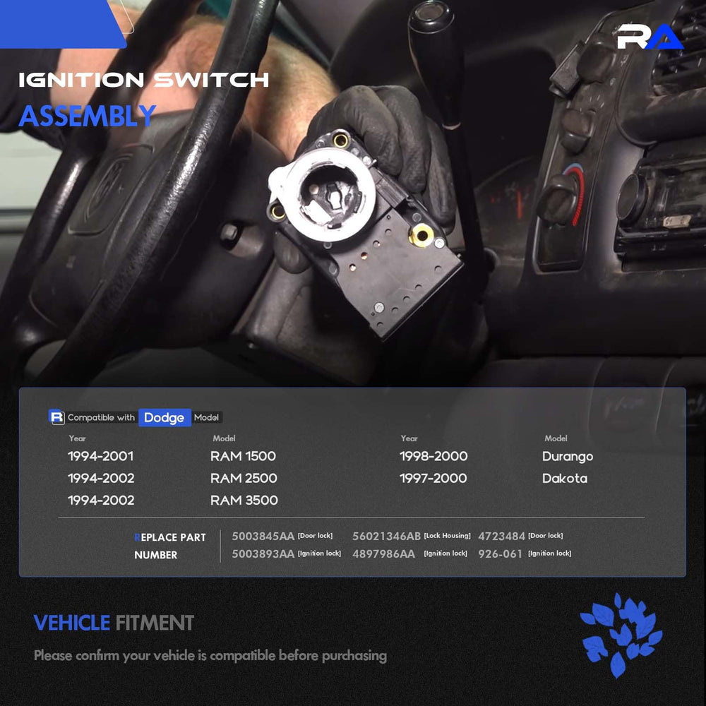 RHAOCZIYAUTO ignition housing unit provides durable protection for electrical connections