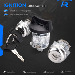RHAOCZIYAUTO key set with matched keys for easy replacement