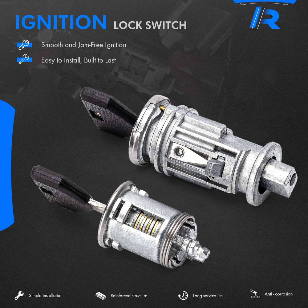 RHAOCZIYAUTO key set included for ignition replacement.