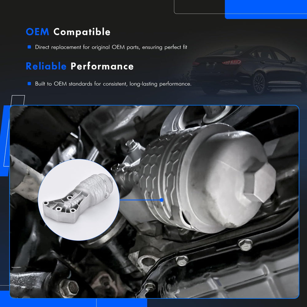 RHAOCZIYAUTO oil filter kit packaging shows model compatibility details.